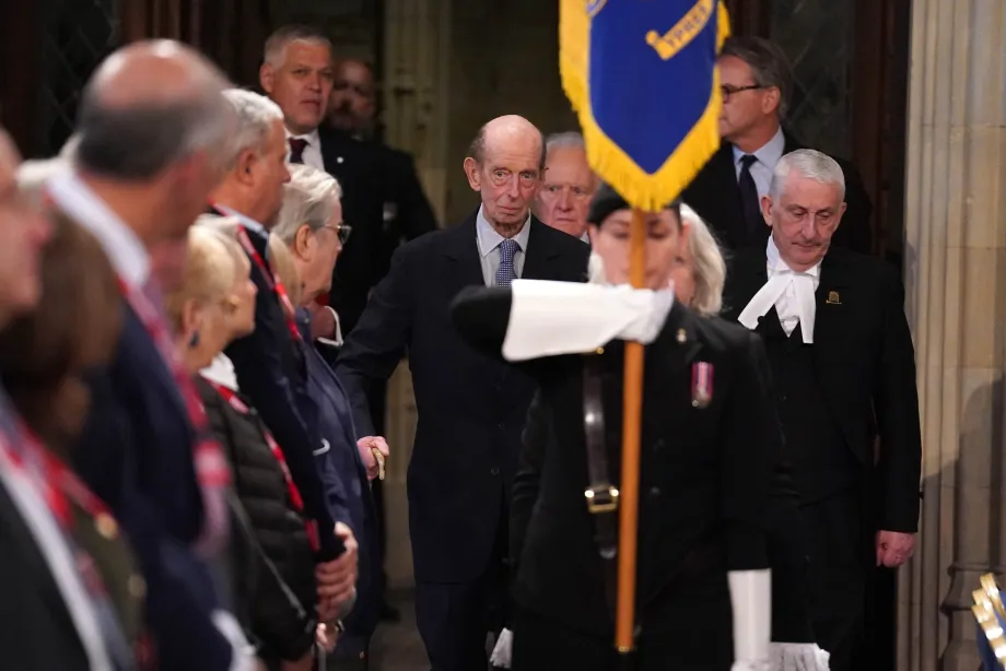 The Duke of Kent arrives at Westminster Hall
