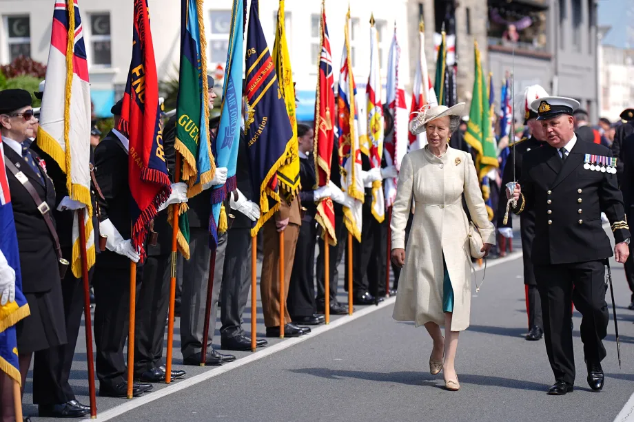 The Princess Royal visits Guernsey
