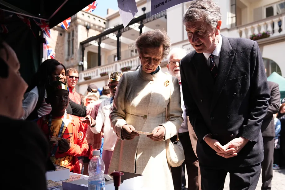 The Princess Royal visits Guernsey