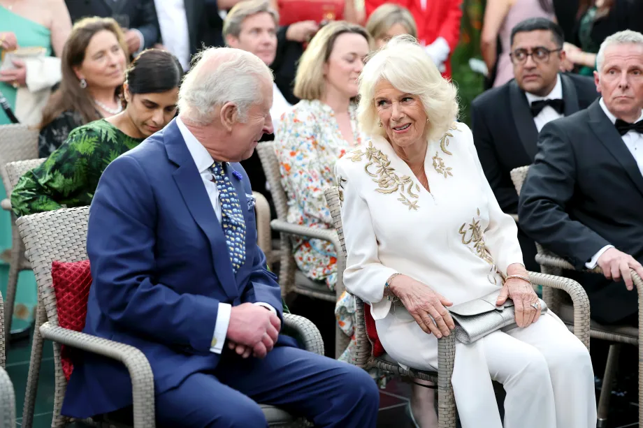 The King and Queen attend the Elephant Family event