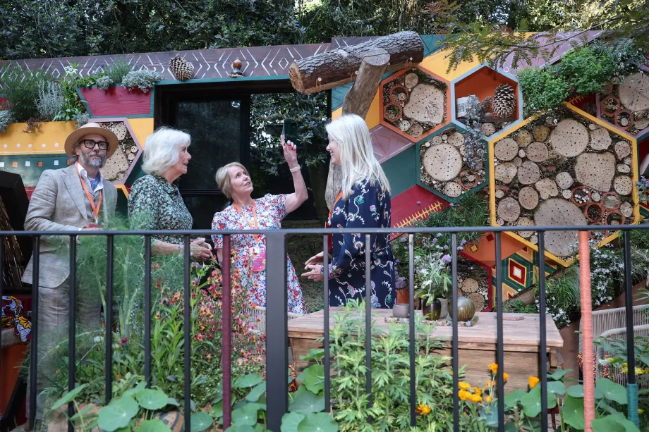 Bees for Development Garden