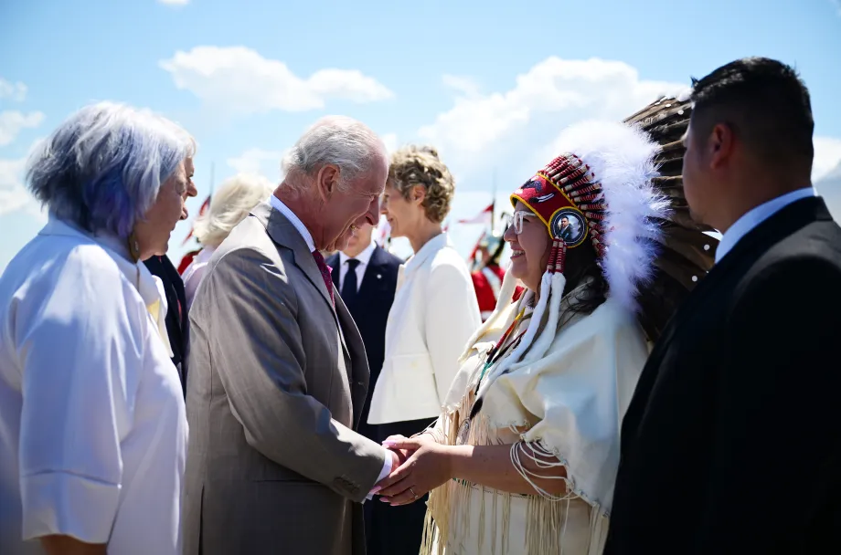 The King in Canada