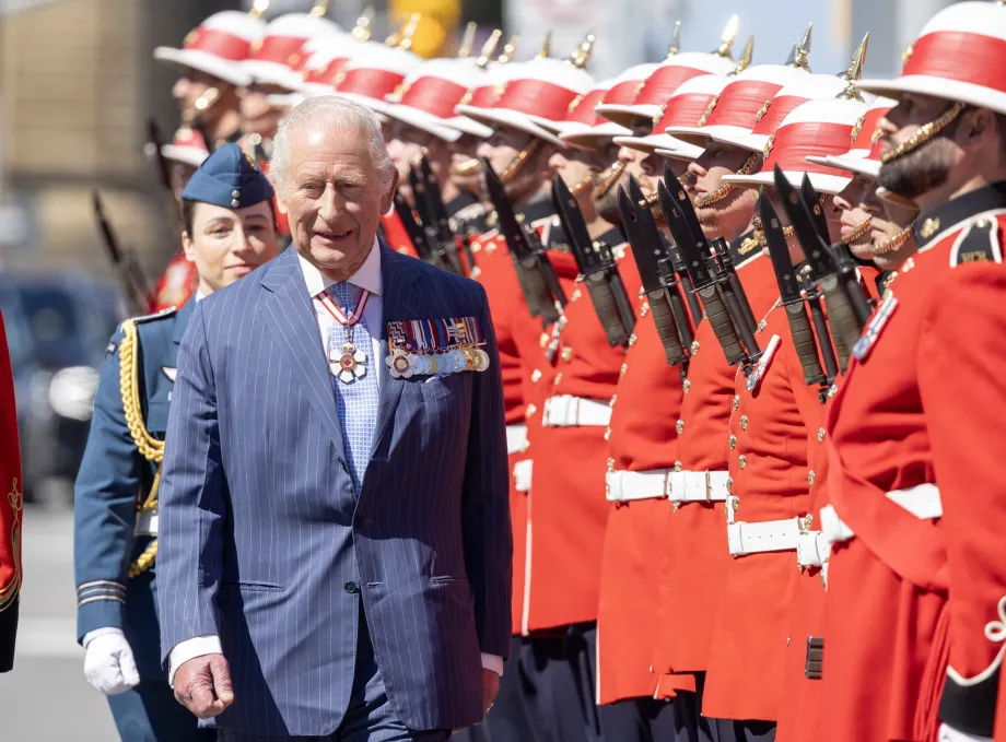 The King in Canada