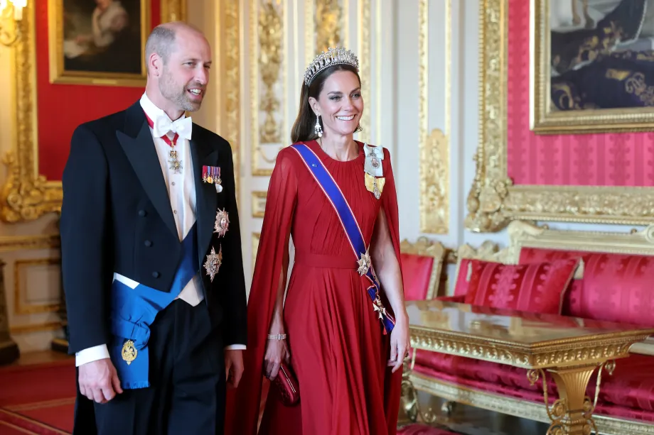 The Prince and Princess of Wales