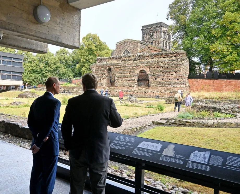 The Duke of Edinburgh visits Jewry Wall