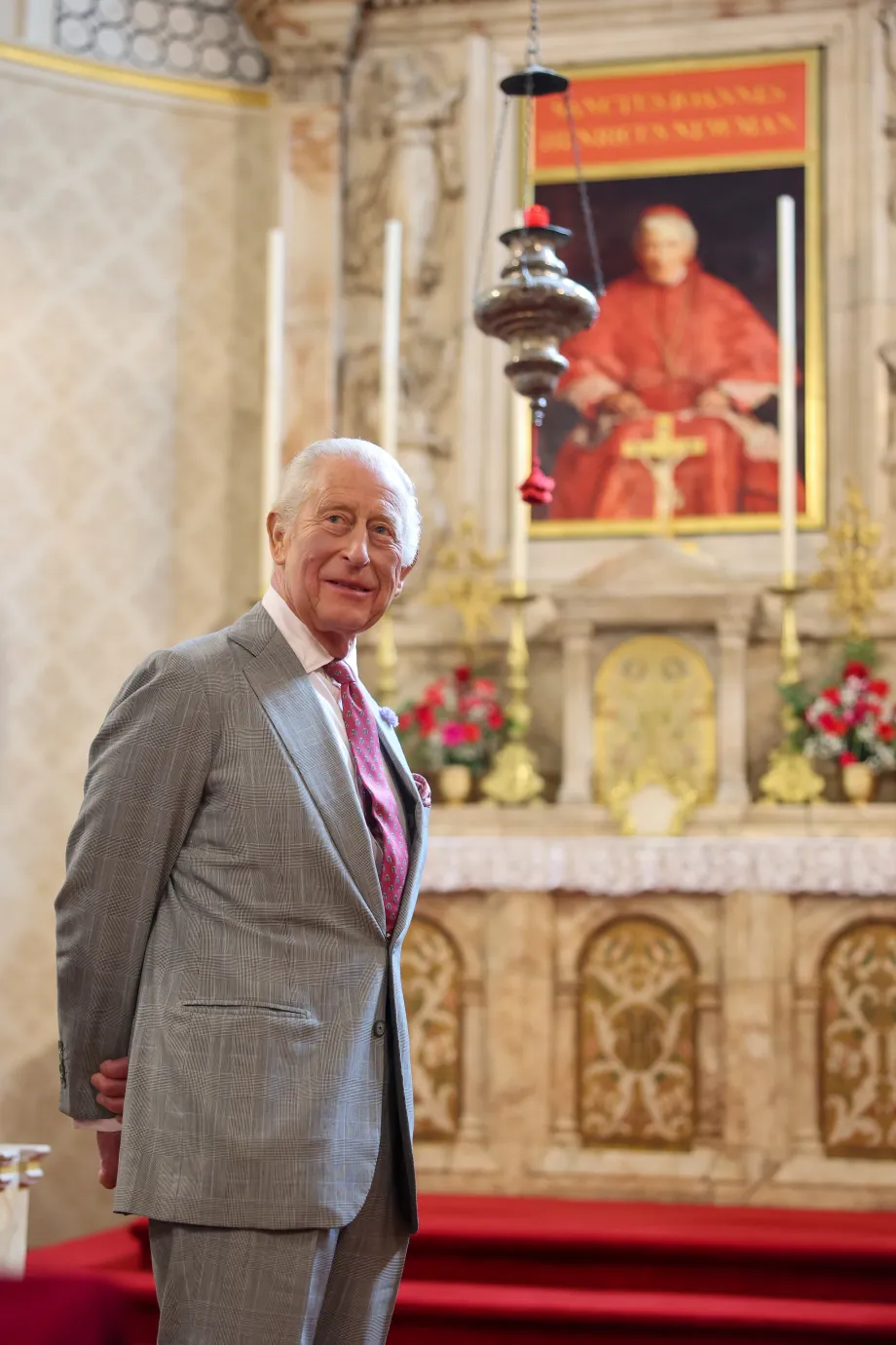 The King at the Birmingham Oratory