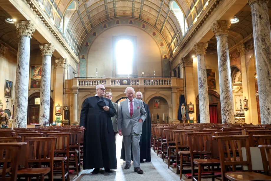 The King at the Birmingham Oratory