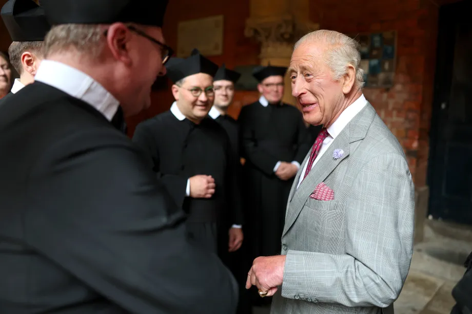 The King at the Birmingham Oratory
