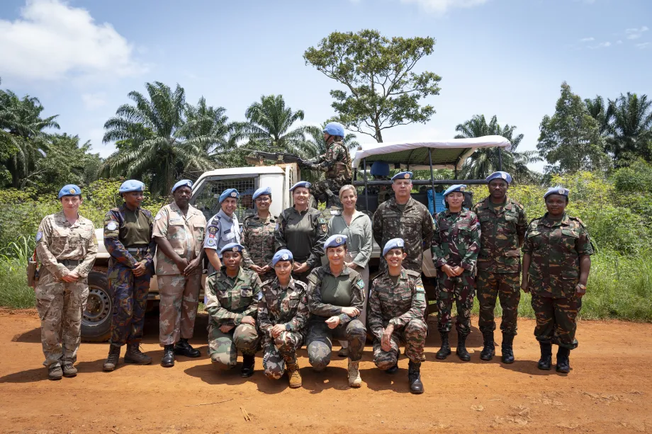 The Duchess of Edinburgh in the Democratic Republic of Congo