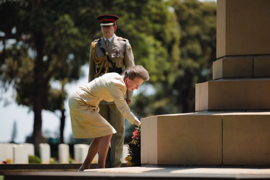 The Princess Royal in Australia