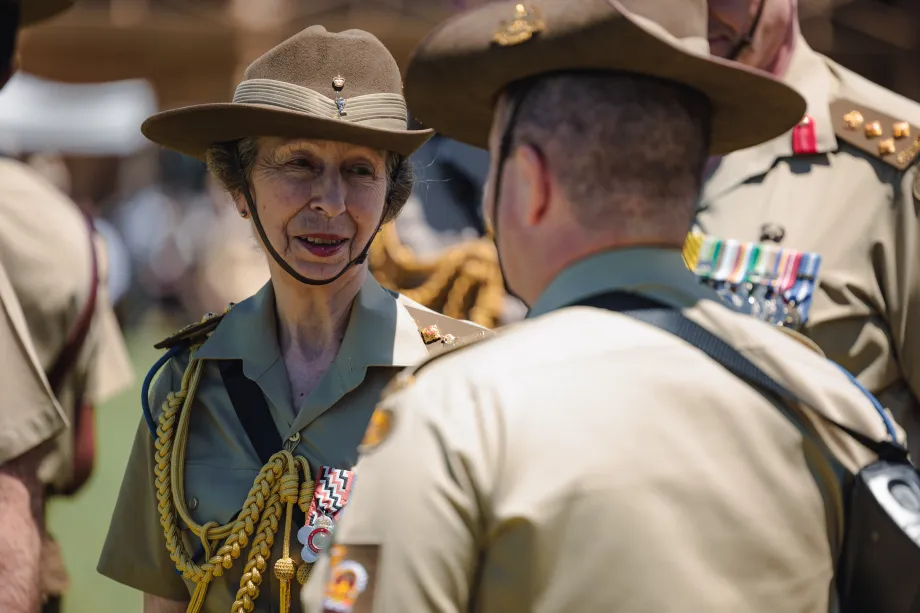 The Princess Royal in Australia