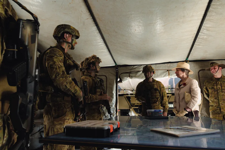 The Princess Royal in Australia