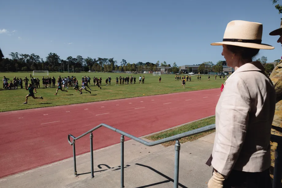 The Princess Royal in Australia