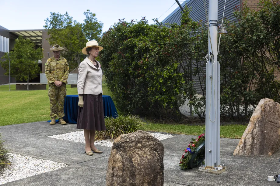 The Princess Royal in Australia