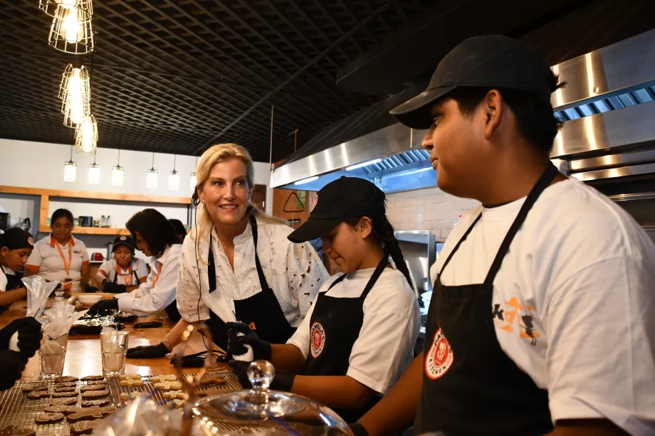 The Duchess of Edinburgh in Guatemala