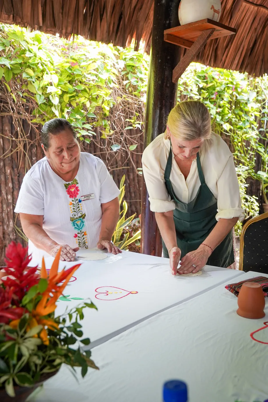 The Duchess of Edinburgh in Belize