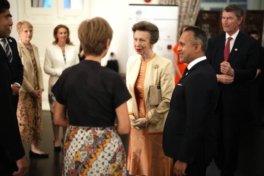 The Princess Royal in Singapore