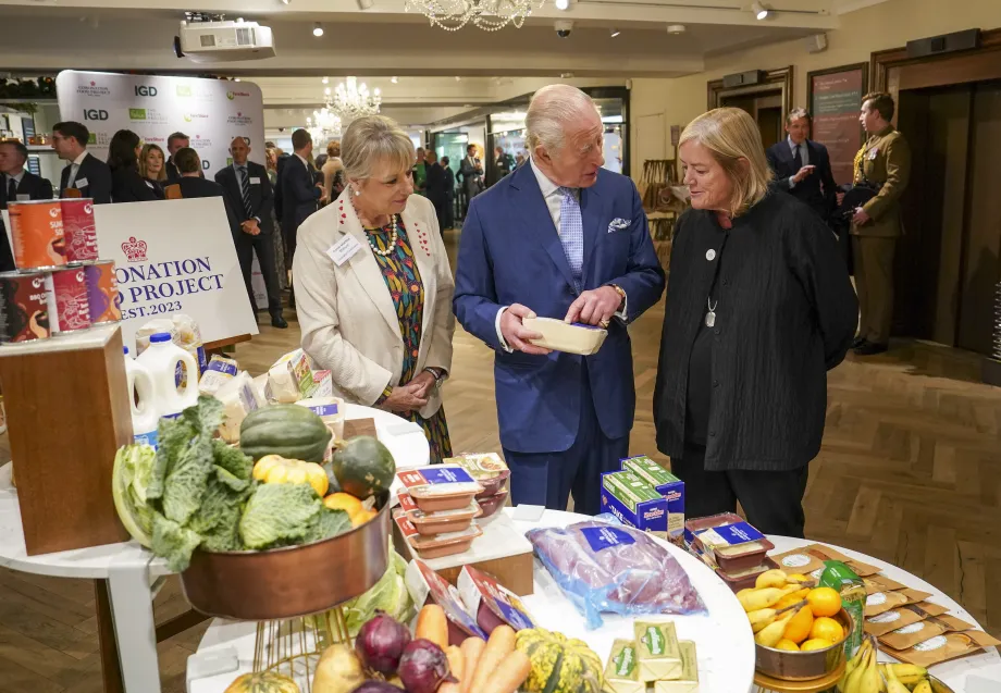 The King marks 2 years of the Coronation Food Project