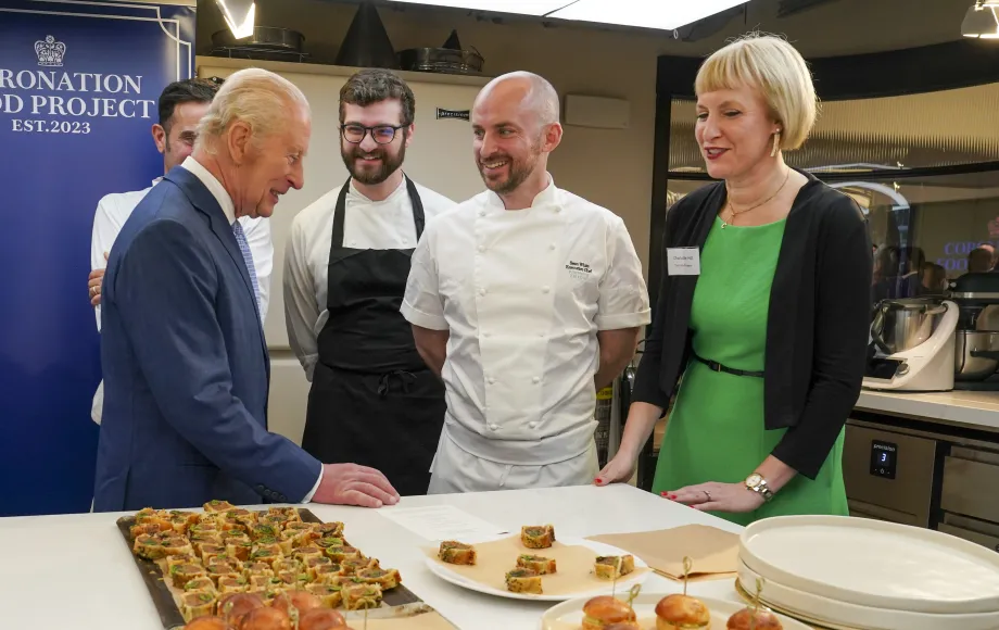 The King marks 2 years of the Coronation Food Project