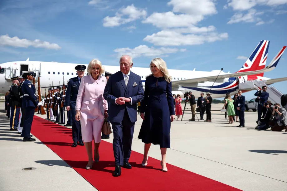 The King and Queen visit the United States of America