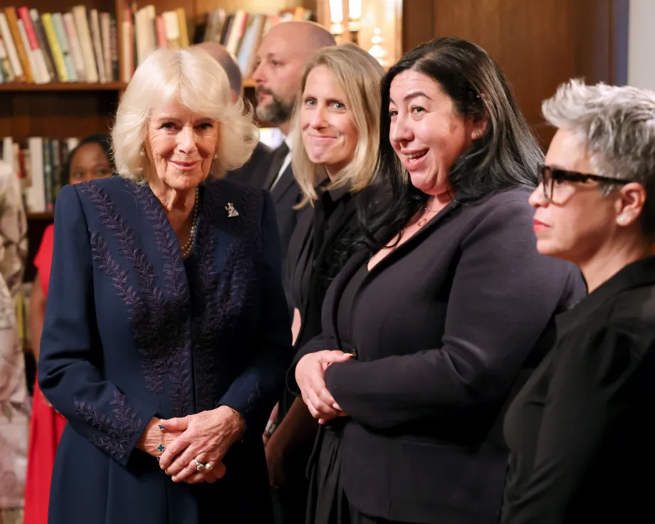 The Queen at the New York Public Library