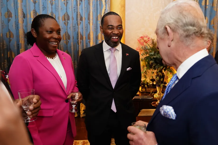 The King at Government House 