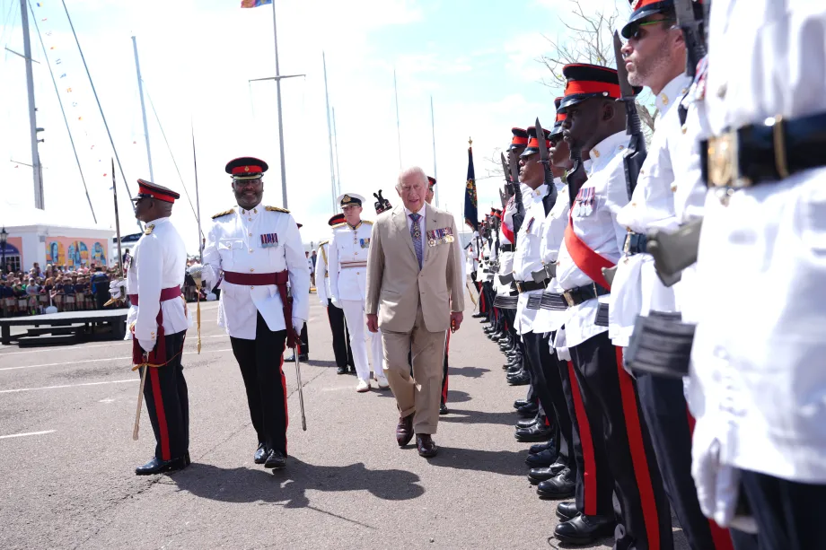 Guard of Honour in Bermuda