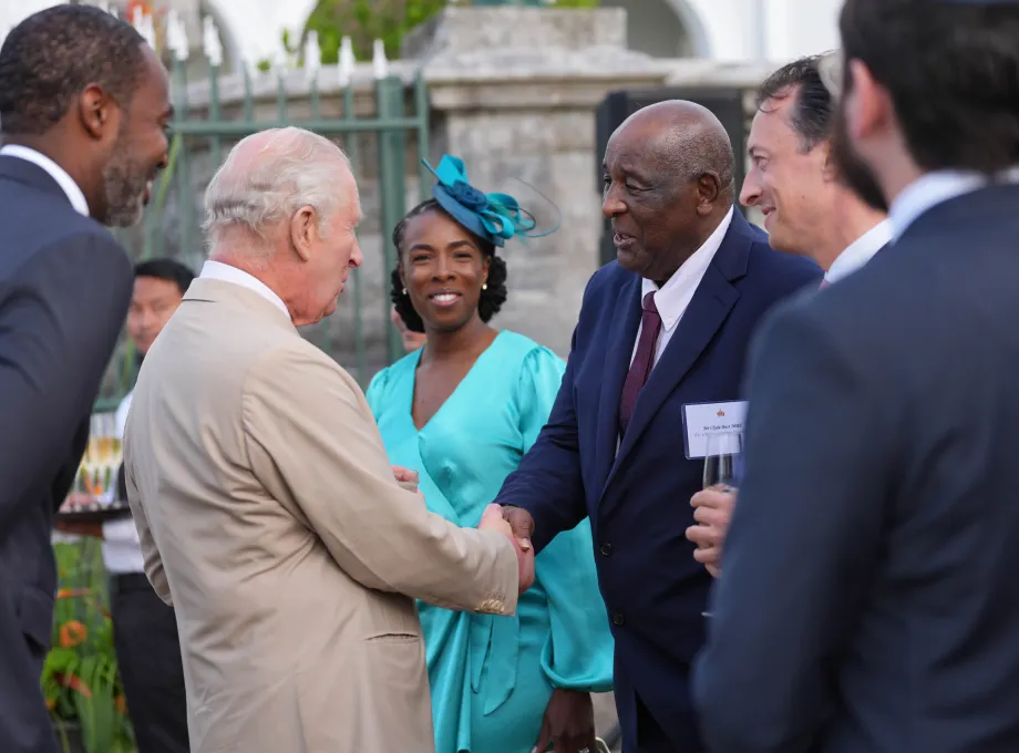 The King at Government House