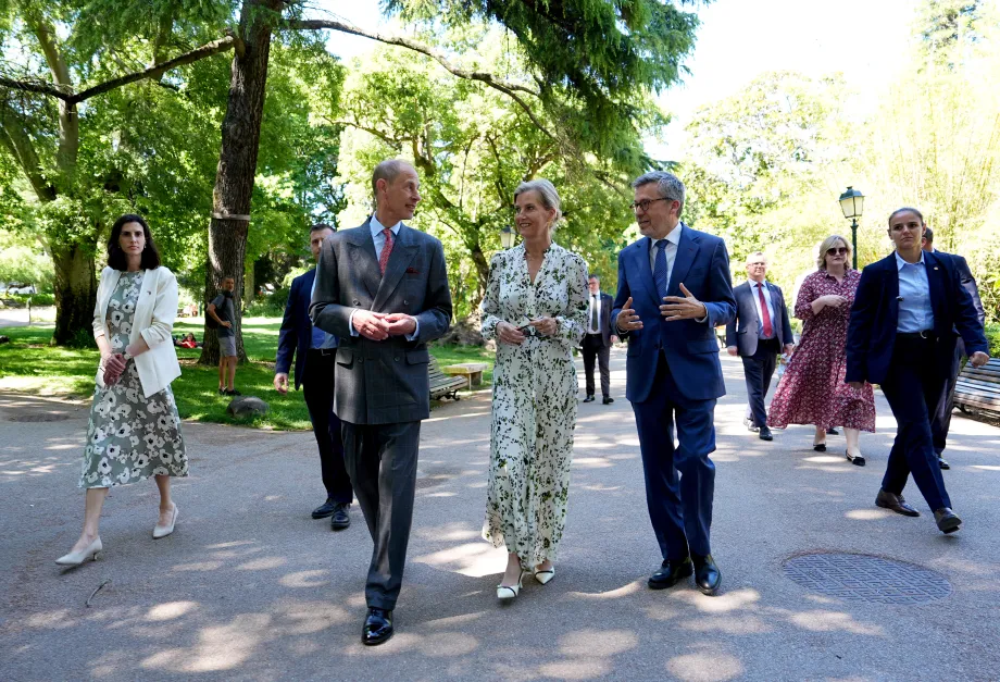 The Duke and Duchess of Edinburgh visit Portugal
