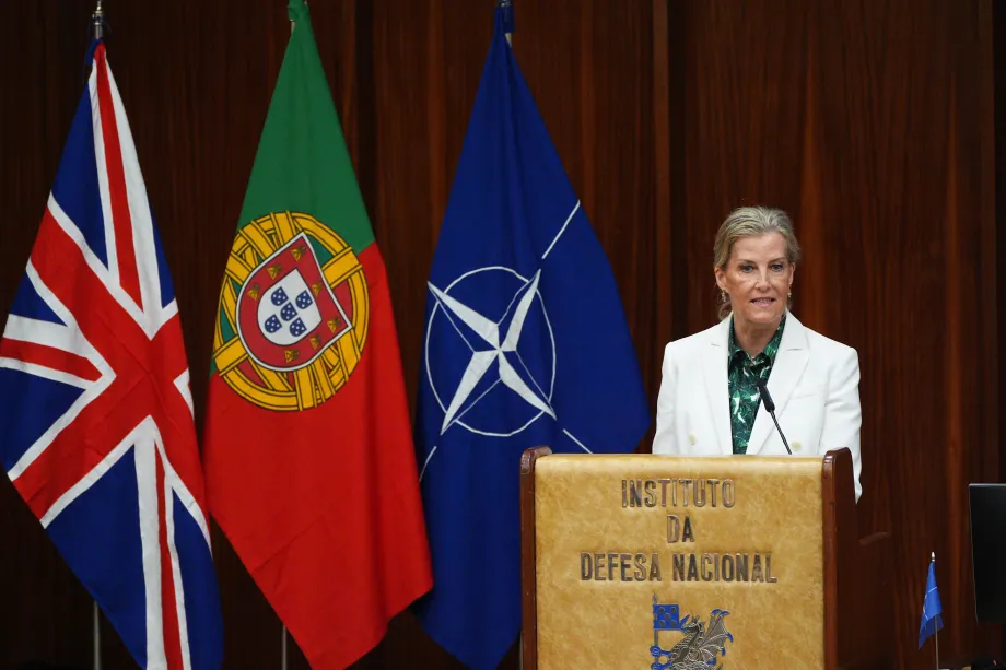 The Duchess of Edinburgh in Portugal