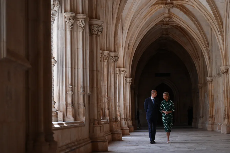 The Duke and Duchess of Edinburgh in Portugal