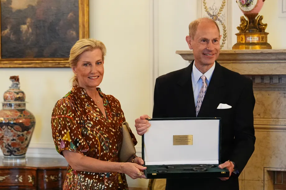 The Duke and Duchess of Edinburgh in Portugal