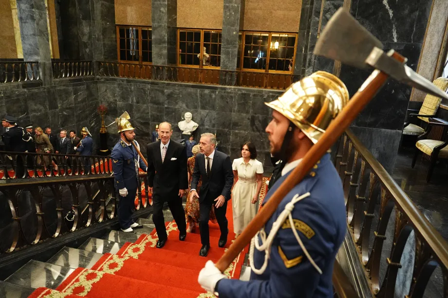The Duke and Duchess of Edinburgh in Portugal