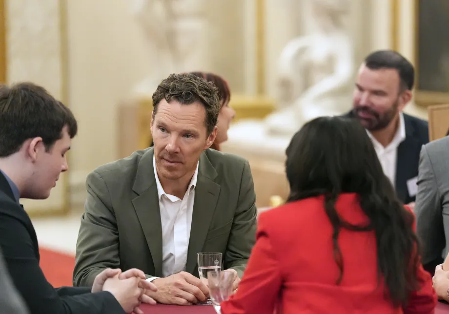 Benedict Cumberbatch at the Youth Summit