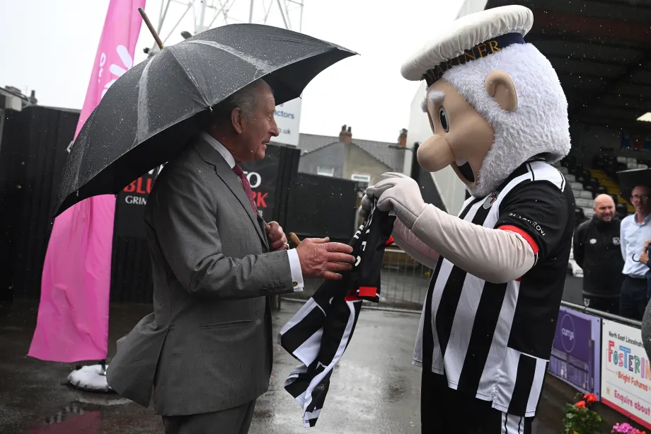 The King in Grimsby