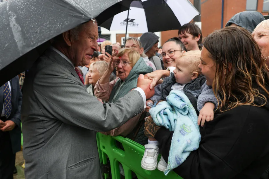 The King in Grimsby