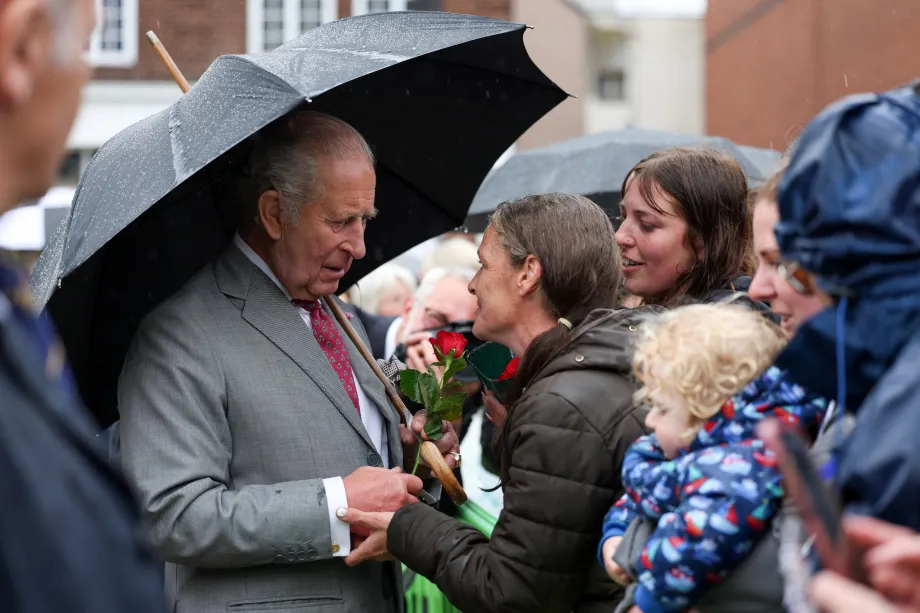 The King in Grimsby
