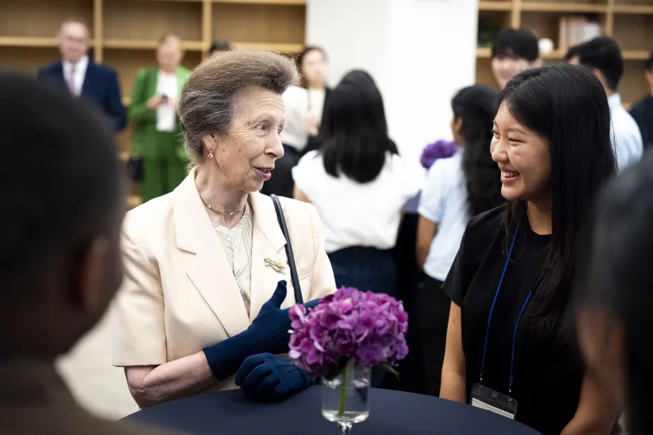 The Princess Royal in South Korea