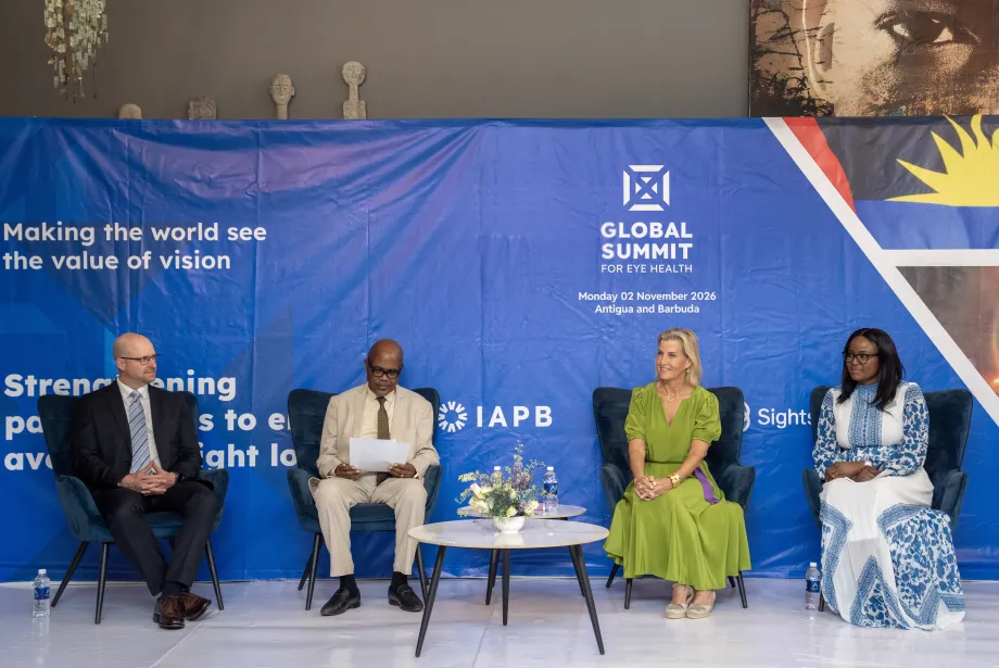 The Duchess of Edinburgh in Zambia