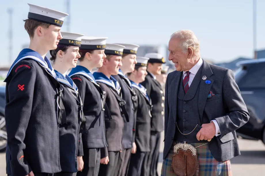 The King in Scotland