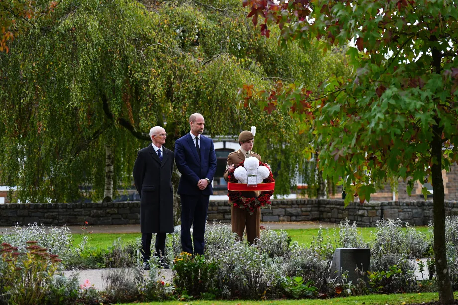 The Prince of Wales in Aberfan