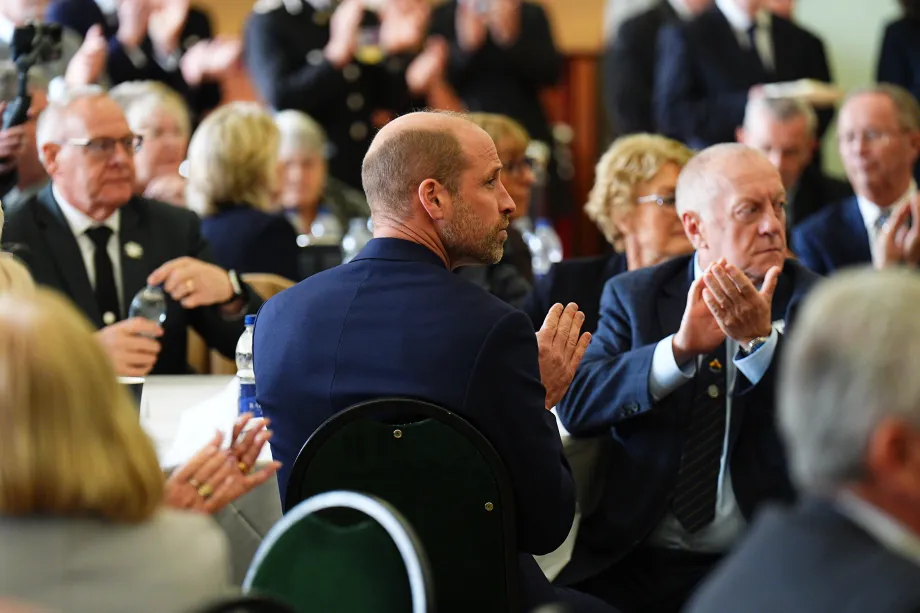 The Prince of Wales in Aberfan