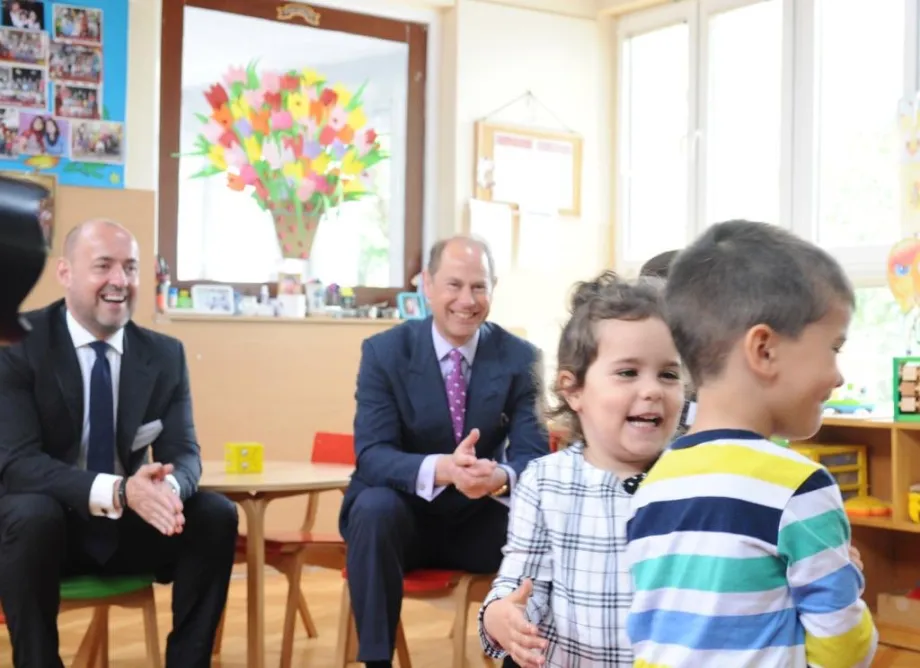 The Earl of Wessex visits North Macedonia