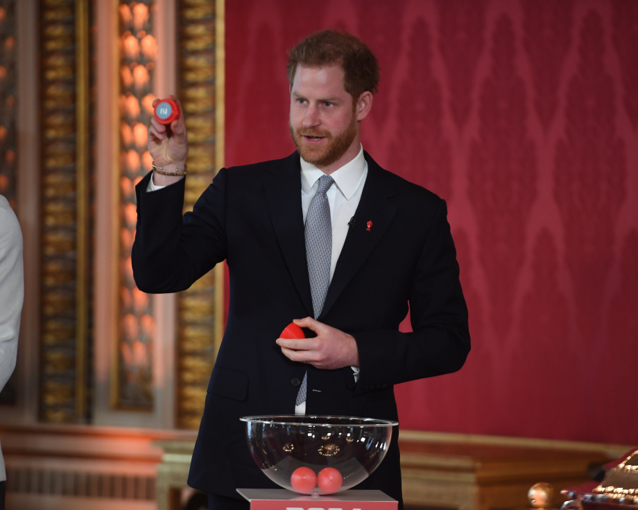 The Duke of Sussex hosts the Rugby League World Cup 2021 Draw at Buckingham Palace
