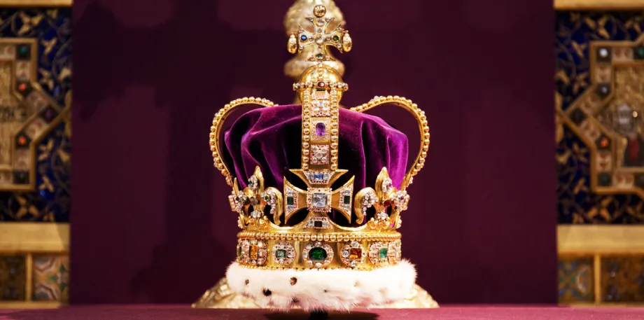 60th Anniversary of Queen Elizabeth II's Coronation - St Edward's Crown - Westminster Abbey, London