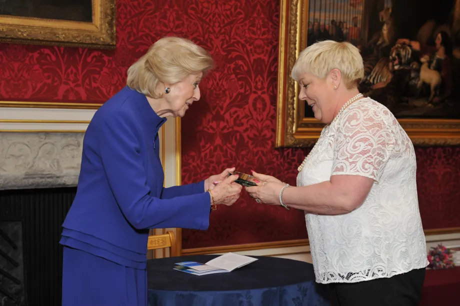 Princess Alexandra presents awards at the Alzheimers Awards
