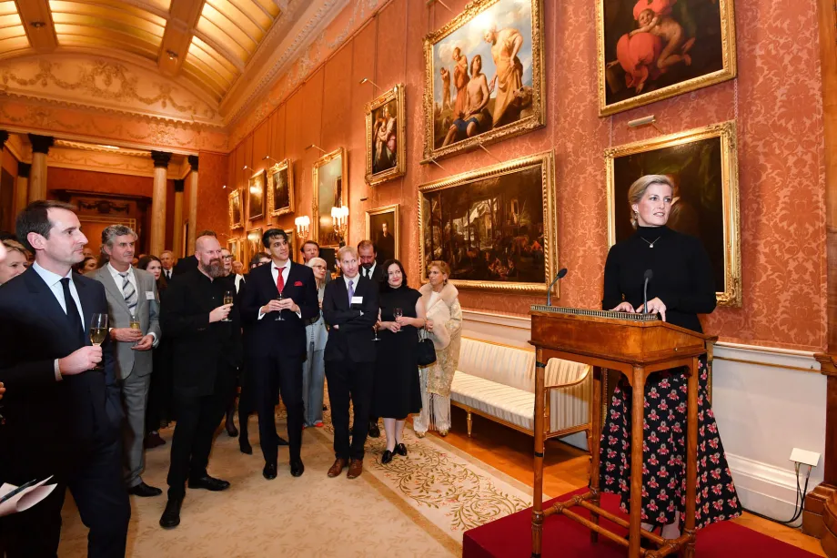 Countess of Wessex Fashion Reception Buckingham Palace 