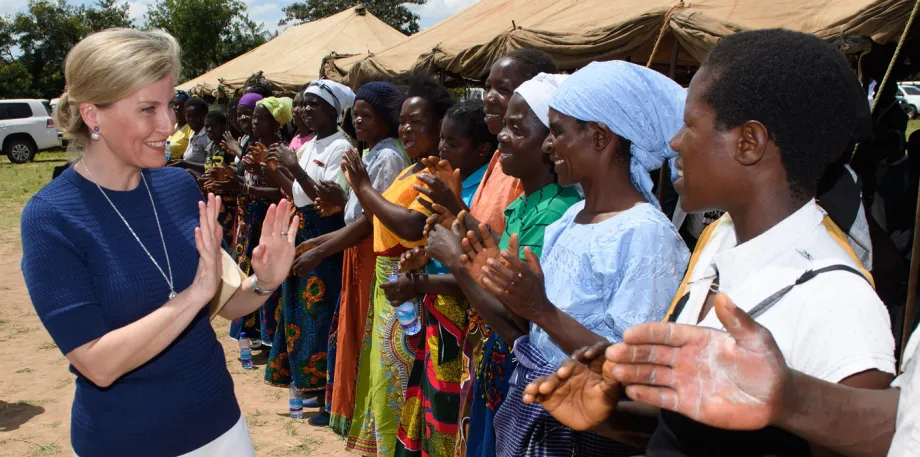 Countess of Wessex in Malawi 