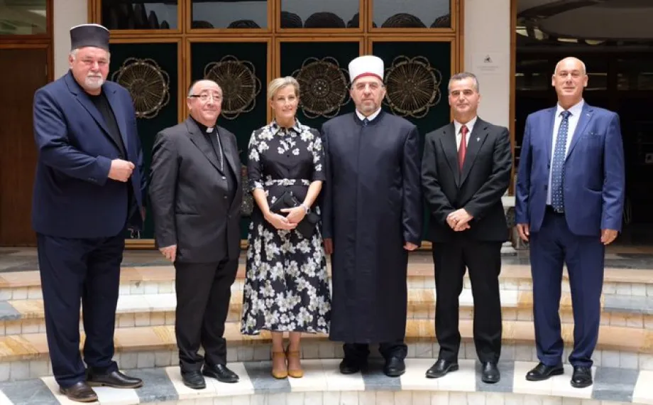 Countess of Wessex and religious leaders