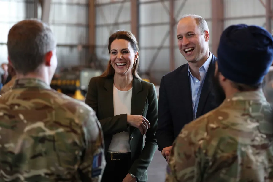 The Duke and Duchess of Cambridge in Cyprus Delivering a Message of Support to those Stationed there